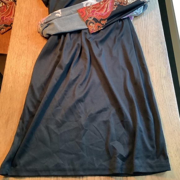 Joseph Ribkoff Paisley 3/4 Sleeve Sheath Dress 🇨🇦 Made - Picture 9 of 9